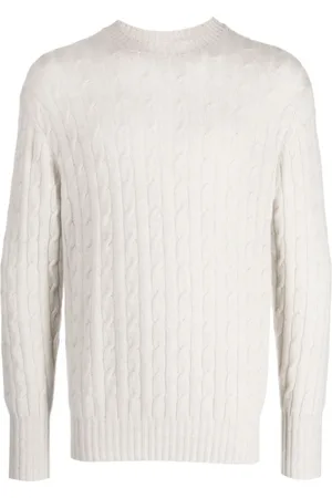 N.PEAL The Thames cable-knit jumper