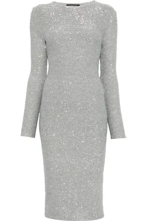 Fabiana Filippi Sequinned midi dress