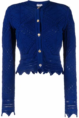 CHANEL 2004 open-knit cardigan