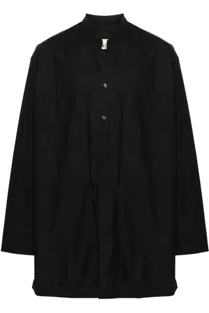 Mordecai Stripe-detail cotton shirt