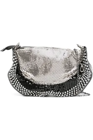 Madison.Maison Raquel mesh crossbody bag