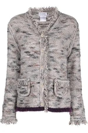 CHANEL 1999 fringe-detailed cardigan
