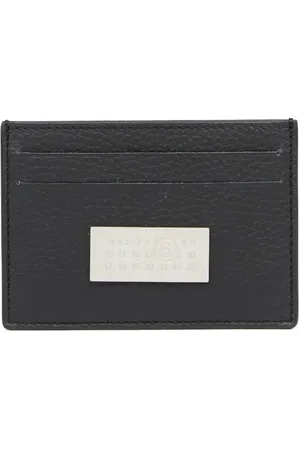 Maison Margiela Numeric-logo leather cardholder