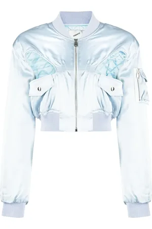 COPERNI Cut-out cropped bomber jacket