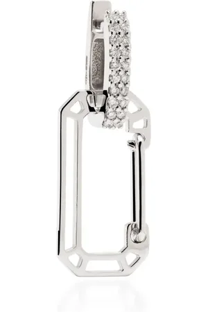 Eera 18kt white gold Small Chiara diamond earring
