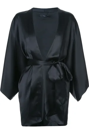Voz Silk tie-waist jacket