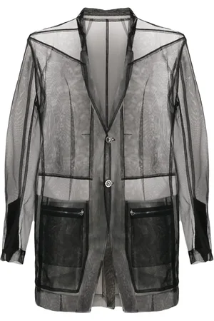 Rick Owens Sheer buttoned shirt