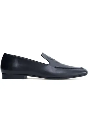 Filippa K Logo-embossed soft loafers