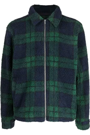 Holzweiler Checkered recycled polyester shirt jacket