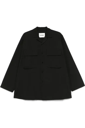 Jil Sander Logo-embroidered shirt