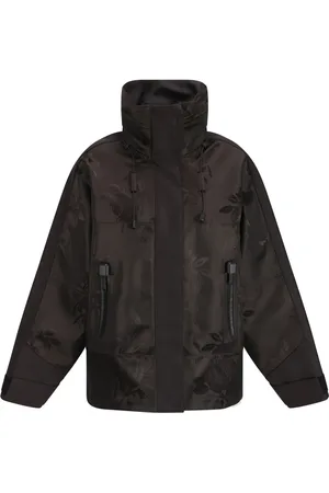 Prada Patterned-jacquard padded jacket