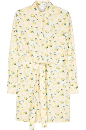 Sportmax Lemon-print mini dress
