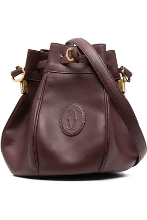 Cartier 2000s pre-owned logo-embossed bucket bag