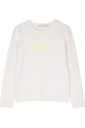 BONPOINT Brunelle cherry-print top