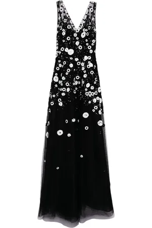 Saiid Kobeisy Bead-embellished tulle gown