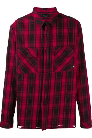 MARCELO BURLON Check print shirt