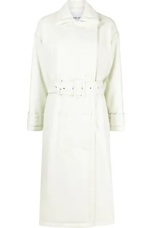 Stand Studio Emily double-breasted belted trench coat