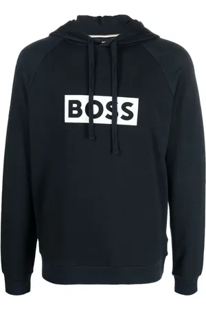 HUGO BOSS Logo-print drawstring hoodie