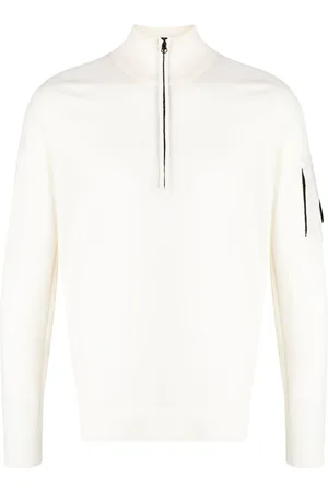 C.P. Company Lens-detail half-zip jumper