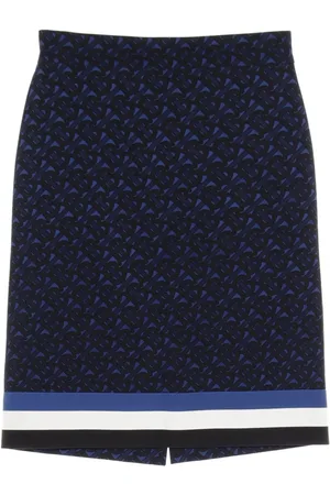 Burberry 2010s wool-blend skirt