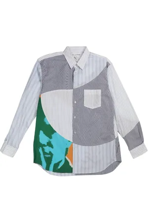 Comme des Garçons Patchwork cotton shirt