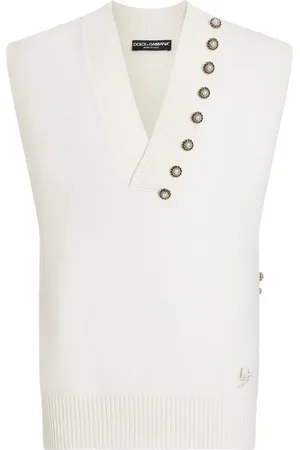 Dolce & Gabbana Crystal-embellished vest