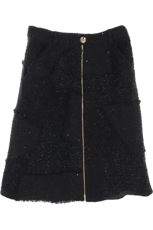 CHANEL 1986-1988 tweed mini skirt