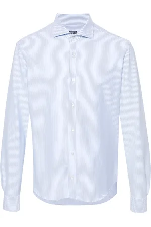 FEDELI Striped jersey shirt