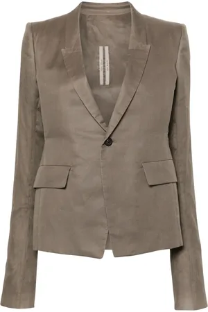 Rick Owens 60CM Soft cotton blazer