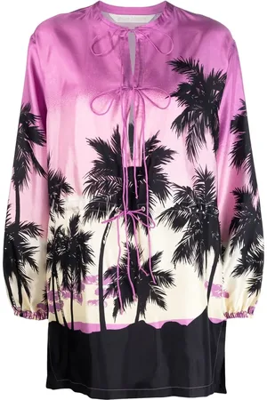Palm Angels Graphic-print long-sleeve top