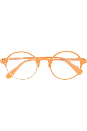 MASAHIROMARUYAMA Contrast-detail round glasses