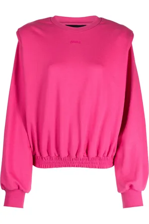 JUUN.J Logo-embroidered cotton jumper