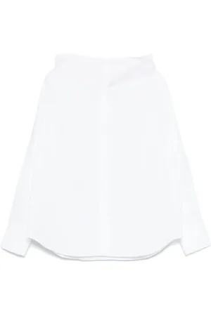 Calcaterra Stand-up collar shirt
