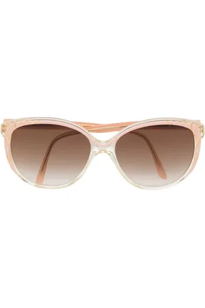 Balenciaga 1980s round-frame sunglasses