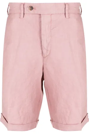LARDINI Linen bermuda shorts