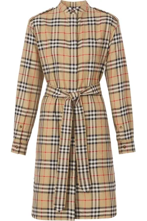 Burberry Vintage-check shirt dress