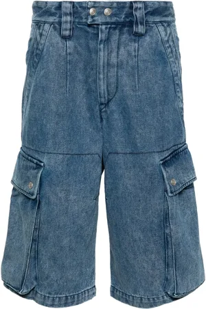 Isabel Marant Tejelo denim cargo shorts