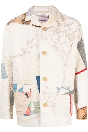 BY WALID Noah patchwork-design jacket