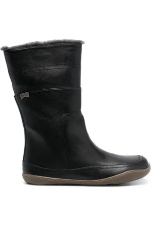 Camper Patty faux fur-trim boots
