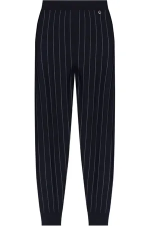 Stella McCartney Pinstripe-pattern track pants