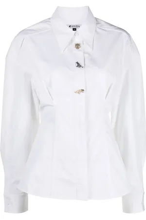 KRIZIA Contrasting-button detail shirt