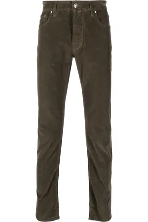 Jacob Cohen Slim-fit cotton corduroy trousers