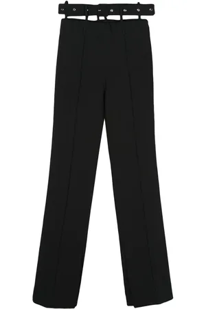 Rokh Belt-detail straight trousers