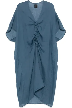 FISICO V-neck midi dress