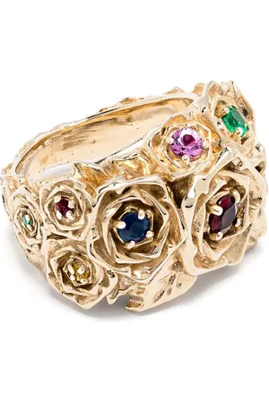 Roses 14kt yellow Rose ring