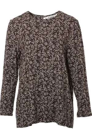 Chloé 1980-1990s floral-print top