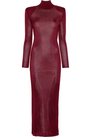 Self-Portrait Knitted maxi dress