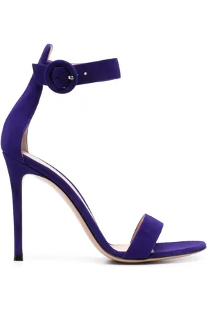 Gianvito Rossi Portofino 105mm suede sandals