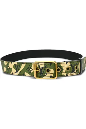 LOUIS VUITTON 2008 Monogramouflage belt