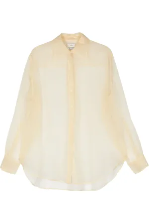 Quira Semi-sheer silk shirt